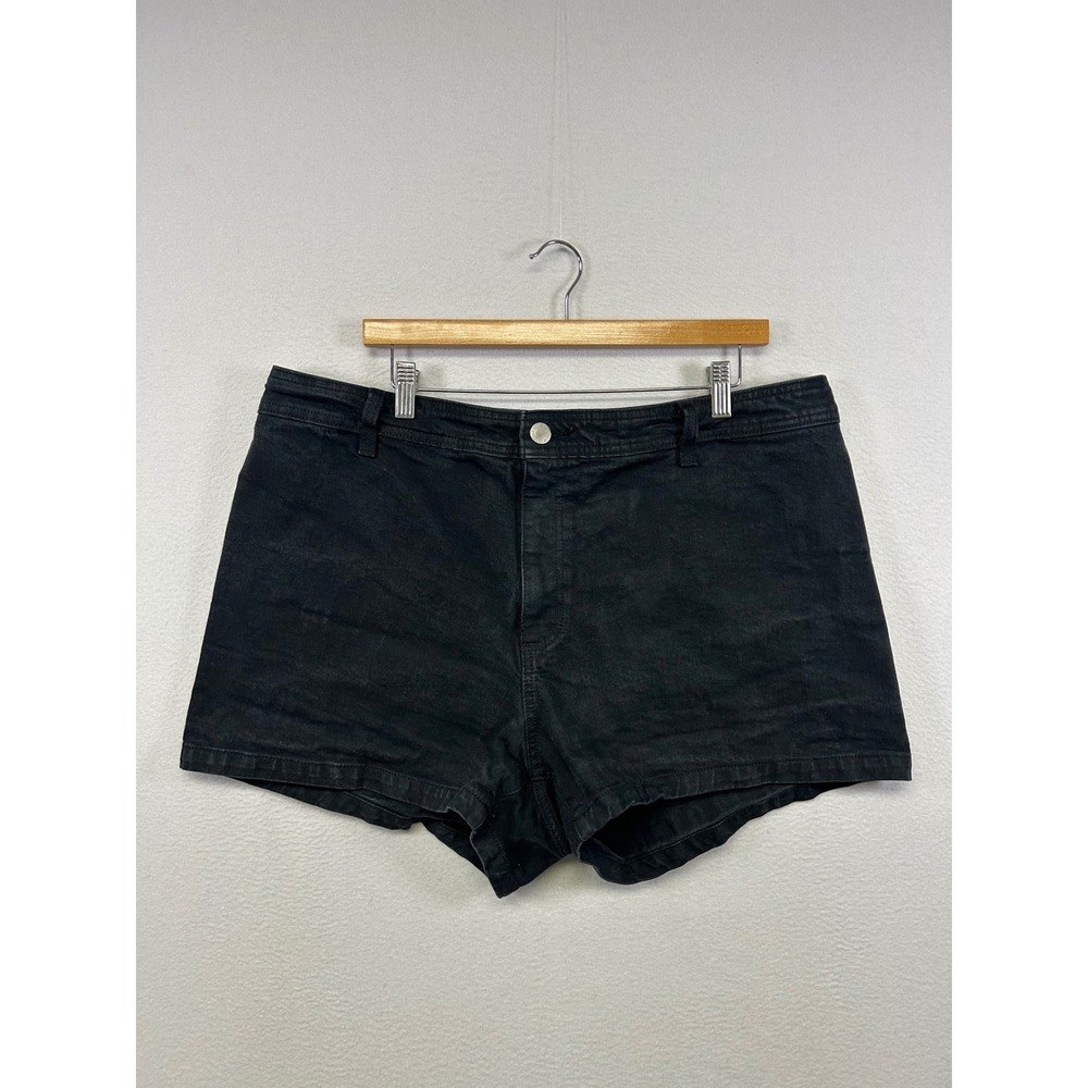 Minimalist Summer Universal Thread Casual Goth Women 17 Blk Sailor Denim Shorts
